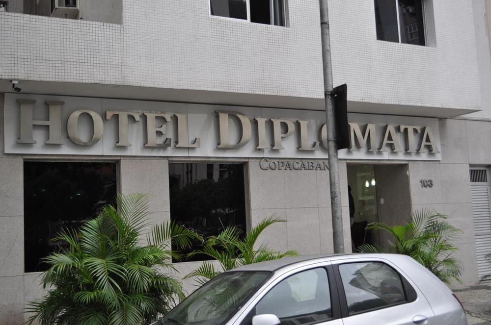 Hotel Diplomata Copacabana Rio de Janeiro Exteriör bild