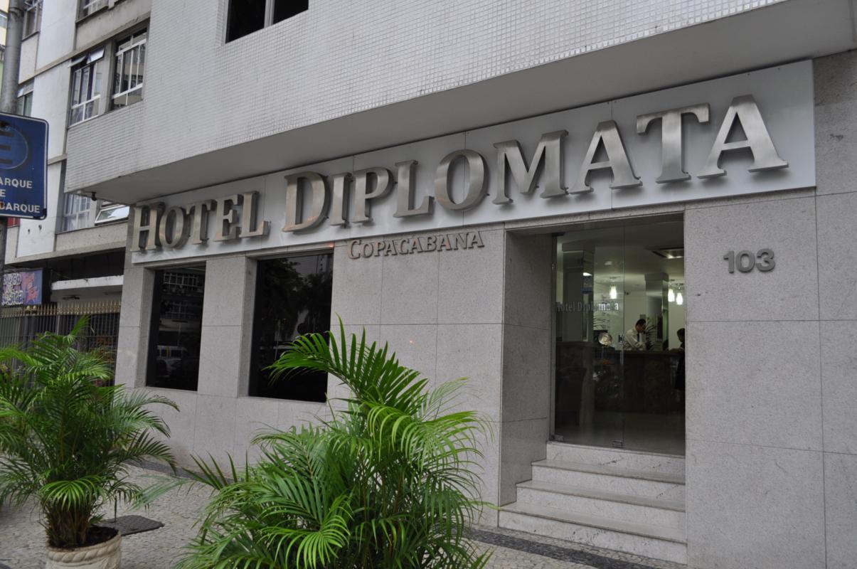 Hotel Diplomata Copacabana Rio de Janeiro Exteriör bild